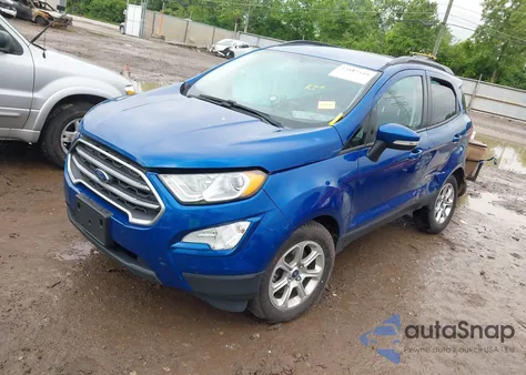 2020 Ford Ecosport Se из США, поврежденный, VIN MAJ3S2GE4LC356223